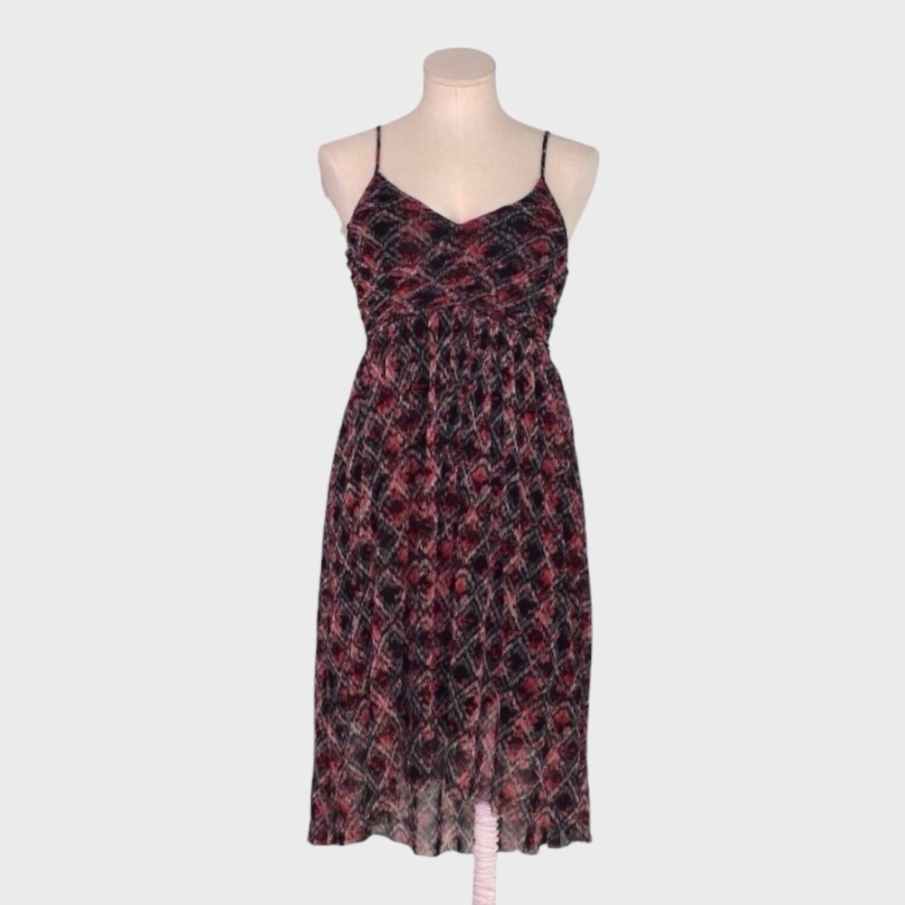 Free People Floral Lattice‎ Mesh Dress